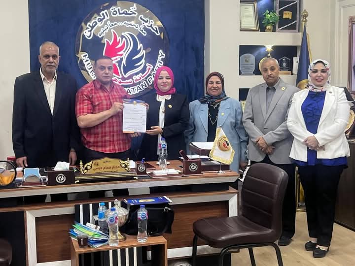 حماة الوطن يضخ بدماء جديدة نسمه عبدالرؤوف امينه لأمانة الثقافة والفنون