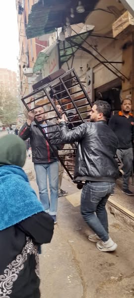 استمرار حملات إزالة التعديات والأشغالات في مدينة الخصوص للحفاظ على الانضباط