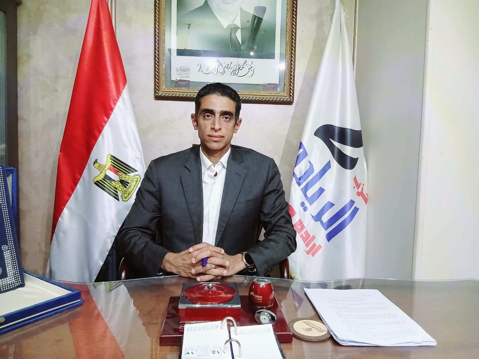 أمين تنظيم حزب الريادة يهنئ الرئيس السيسي والشعب المصري بحلول عيد الأضحى المبارك 