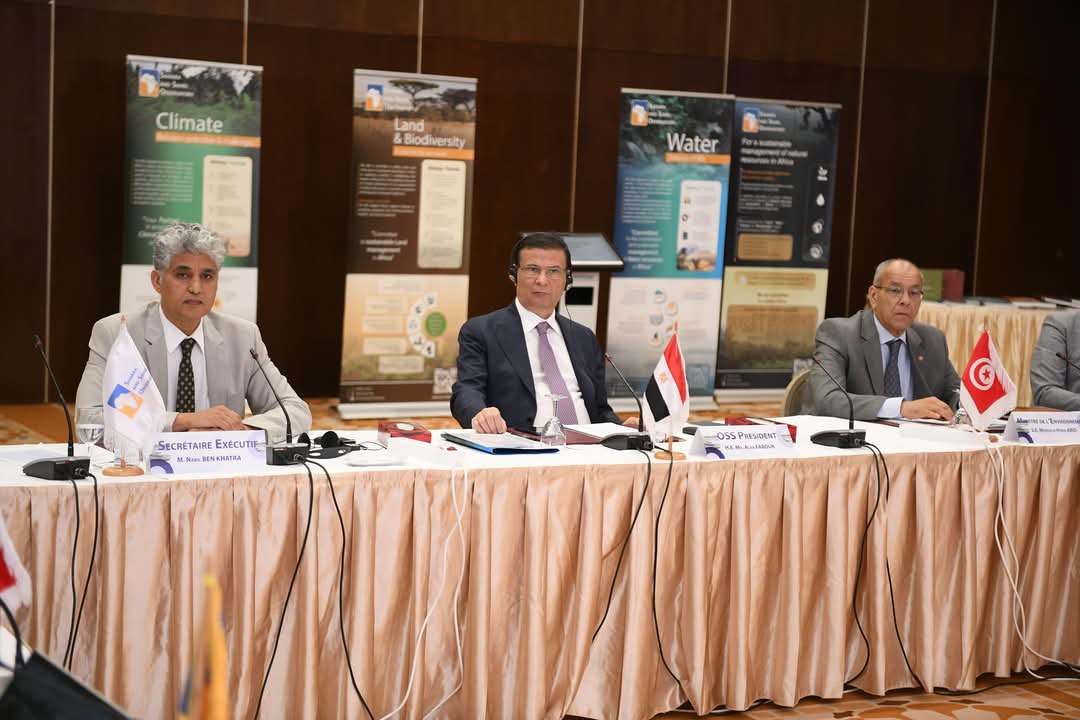 وزير الزراعة يفتتح الدورة السابعة للجمعية العامة لمرصد الصحراء والساحل بالعاصمة التونسية 