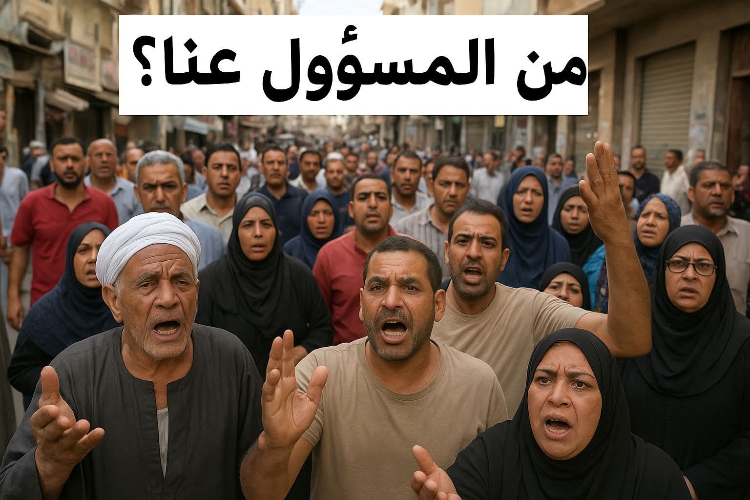 صرخة مواطني سوهاج… من المسؤول؟   