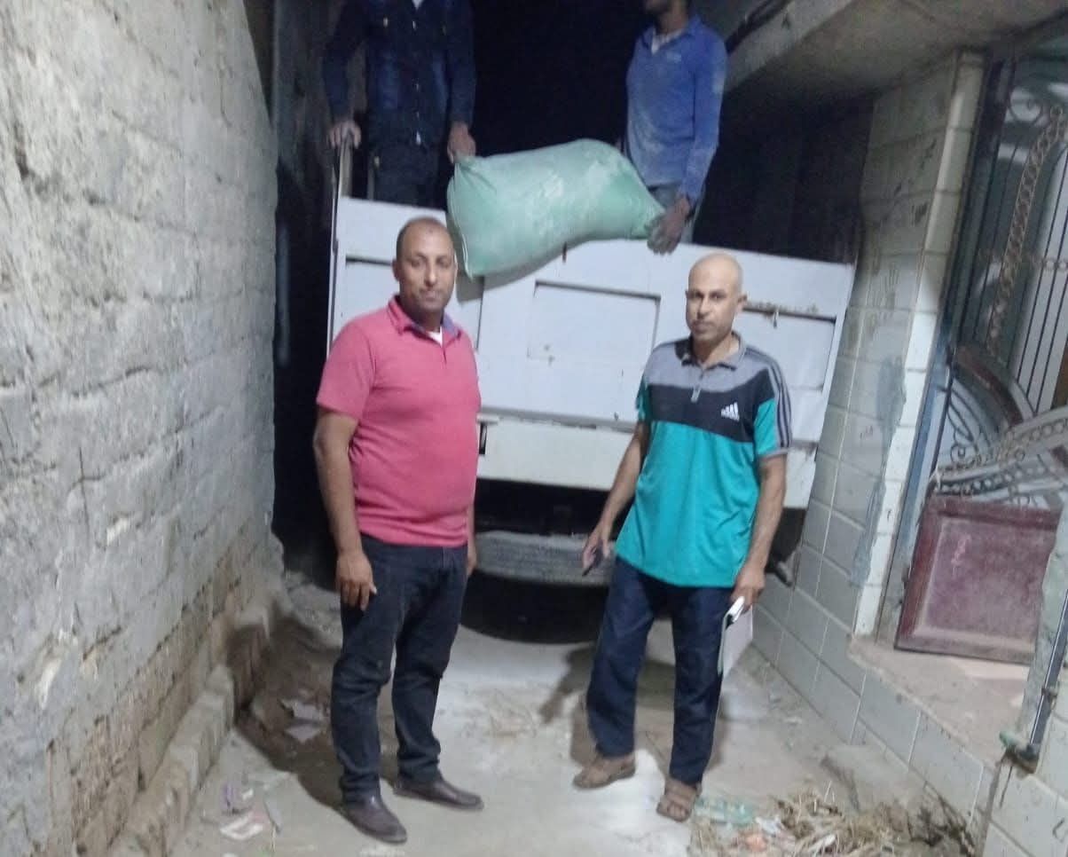 تموين كفر الشيخ : ضبط 46 شيكارة دقيق مدعم بغرض بيعها بالسوق السوداء بمطوبس