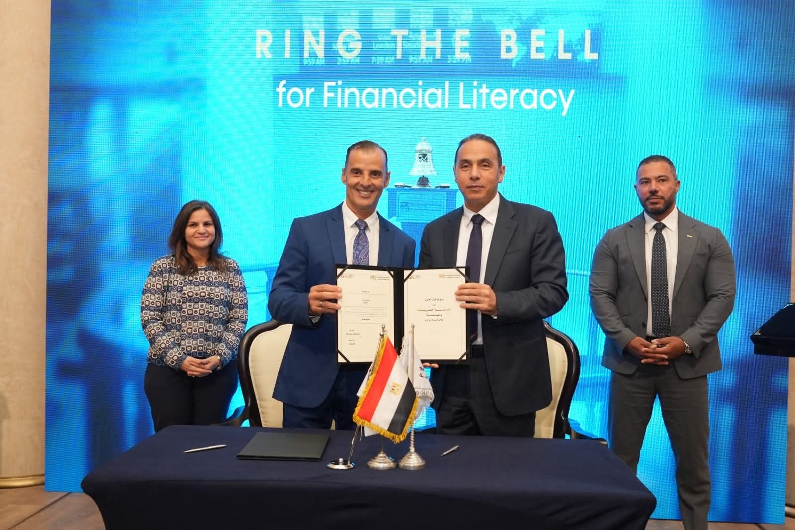 البورصة المصرية توقع بروتوكولات تعاون ومذكرات تفاهم مع عدد من الجامعات لتعزيز مستويات الثقافة المالية بين الشباب الجامعي