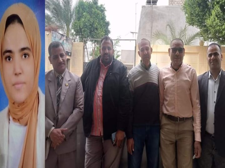 الصحفي منصور أبو مجاهد يهنئ أخيه الدكتور معتز عبد المعتمد لقبول ابنته بكلية الطب البيطري جامعة سوهاج