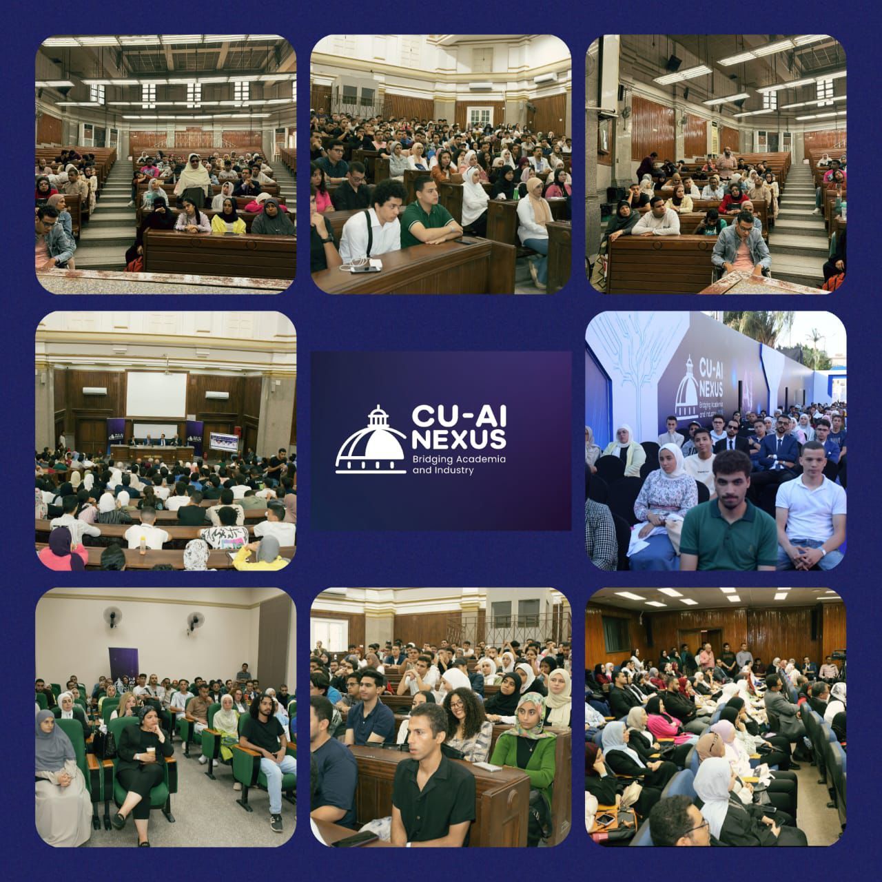 رئيس جامعة القاهرة يقرر منح شهادات مشاركة للطلاب المشاركين في المؤتمر الدولي الأول للذكاء الاصطناعي