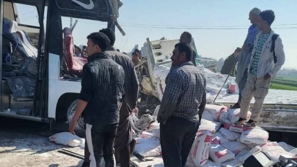 صحة المنوفية: استجابة فورية لحادث تصادم طريق شبين الكوم - السادات وإسعاف المصابين