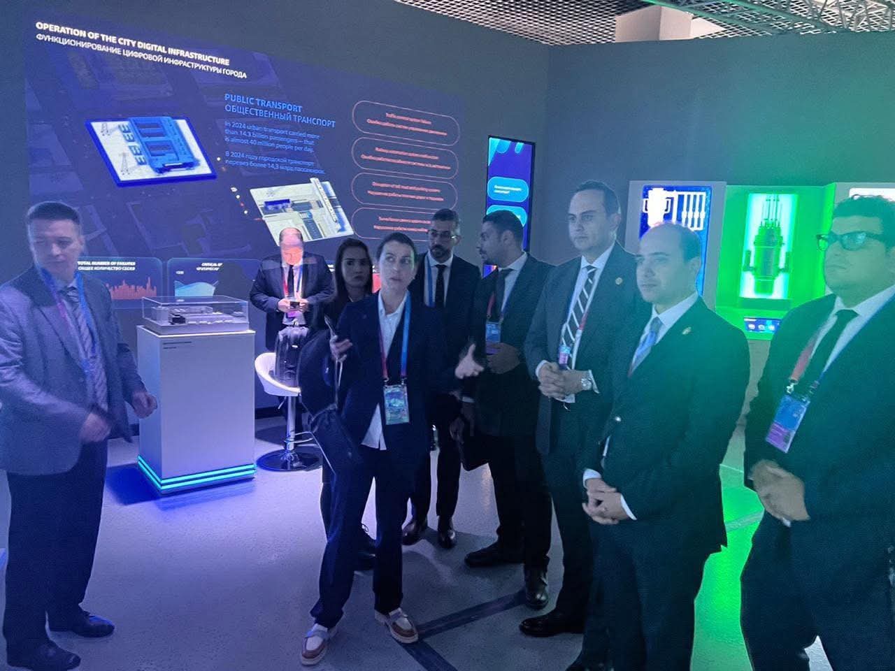 رئيس هيئة الرعاية الصحية يلتقي قيادات روساتوم ويستعرض مشروع المركز الدولي للطب النووي