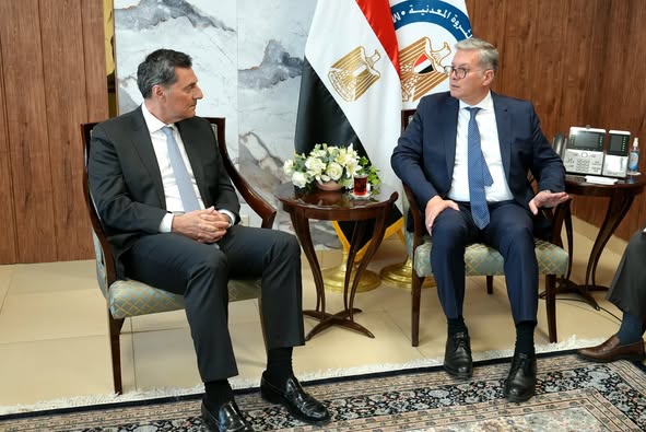 وزير البترول والثروة المعدنية يستقبل رئيس شركة أنرجين اليونانية 