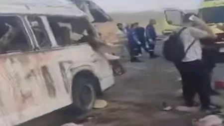 مصرع طالبين بجامعة الجلالة وإصابة 4 آخرين فى حادث مأساوى بمحور 30 يونيو 