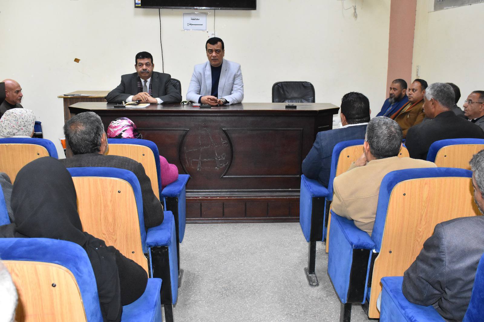 اجتماع موسع لموجهي عموم وأوائل المواد الدراسية والحاسب الآلي لمتابعة خطط سد العجز في أعداد المعلمين بسوهاج