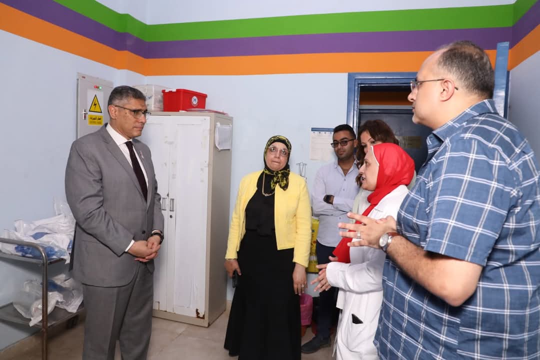 محافظ الجيزة يتفقد مستشفى الشيخ زايد العام