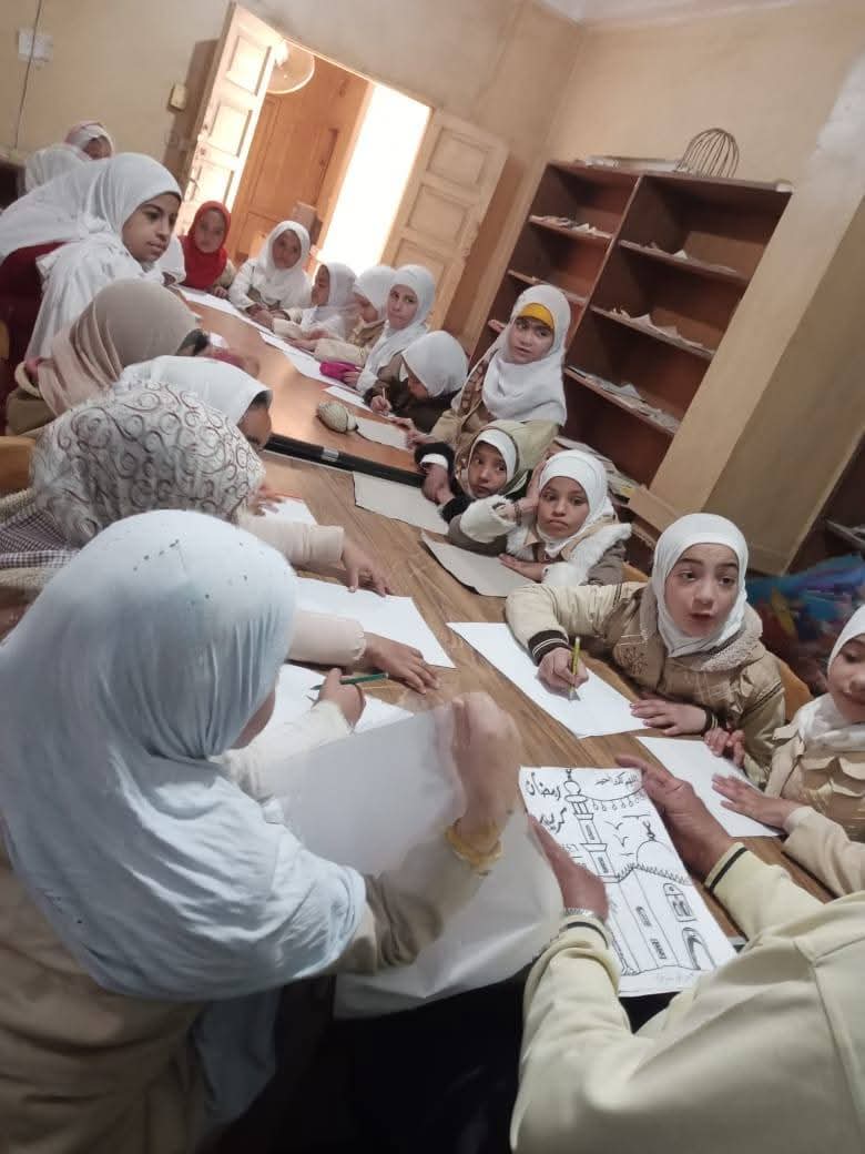 بيت ثقافة دير الجنادلة يعقد ورشة فنية للأطفال
