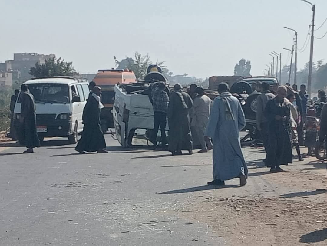 مصرع فتاة عشرينية في حادث سير بمركز البلينا بسوهاج 