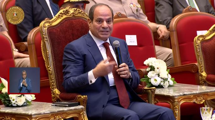 الرئيس السيسي: أنا متفائل جدا بحالنا دلوقتي