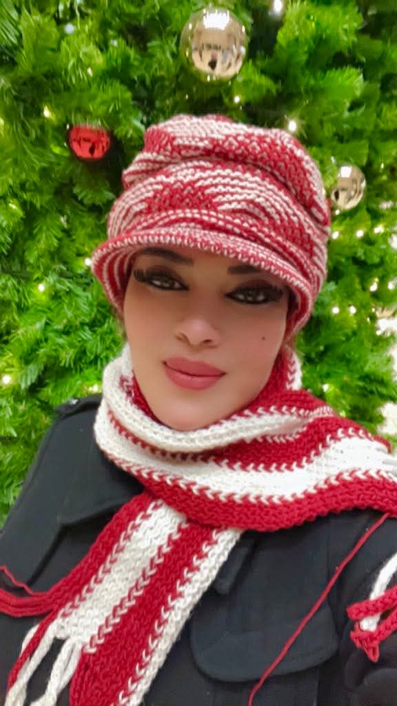 ملكة جمال أفريقيا والعرب أميرة قصري تهنئ الأمة العربية بحلول العام الميلادي الجديد