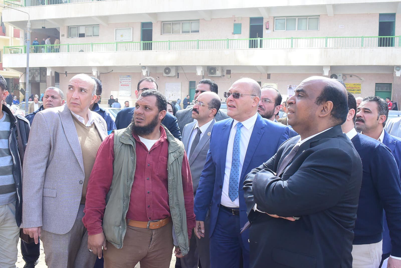 النعماني يتفقد الأعمال الإنشائية لمبني الخدمات الملحق بمستشفى الجراحات المتخصصة تمهيدًا لتشغيلها قريبًا