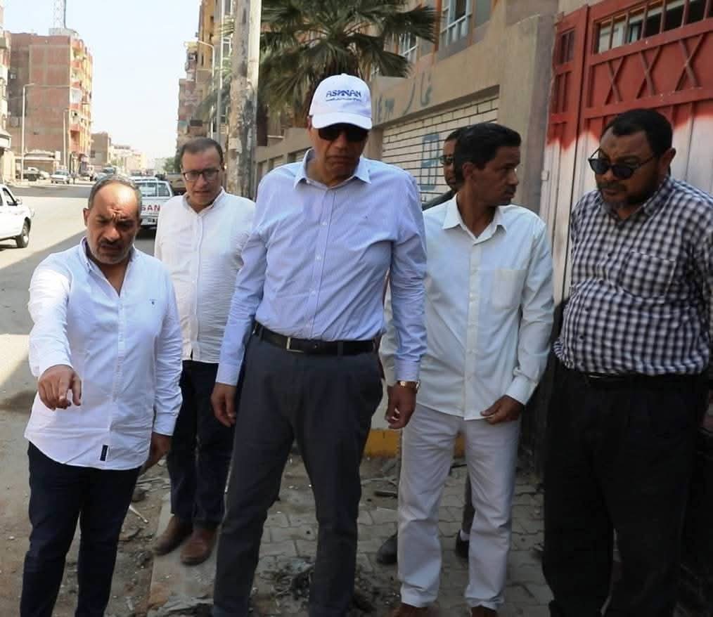 أسوان : رئيس مياه أسوان يوجه رؤساء القطاعات بالتنسيق بسرعة القضاء على الأشكال المختلفة لكسورات المياه وطفوحات الصرف