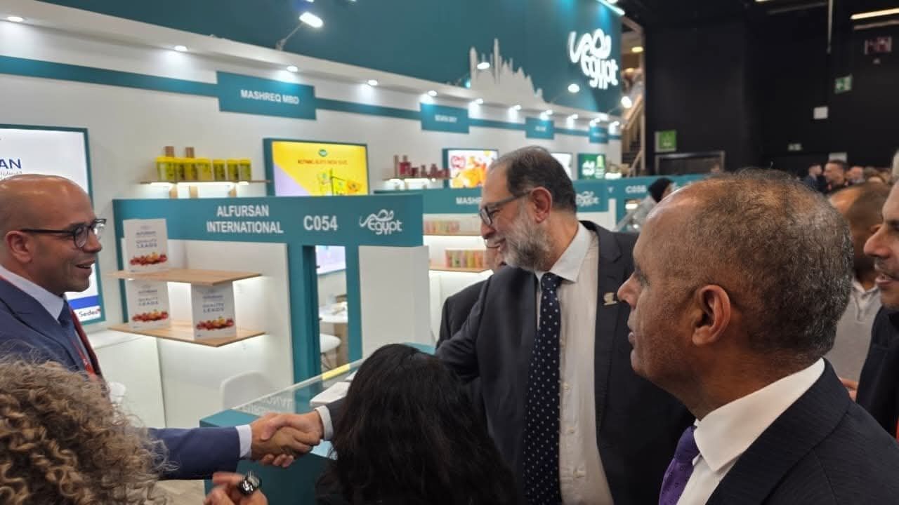 رئيس الهيئة القومية لسلامة الغذاء يشارك في افتتاح الجناح المصري بمعرض أنوجا الدولى بألمانيا
