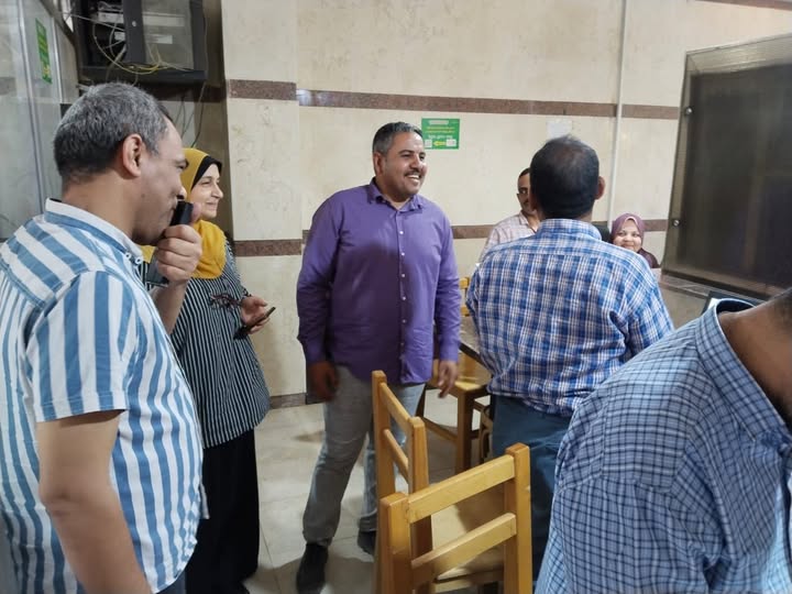 رئيس مركز ساحل سليم يتابع مقرات الأمانة الفنية ووحدة المتغيرات المكانية وأملاك الدولة