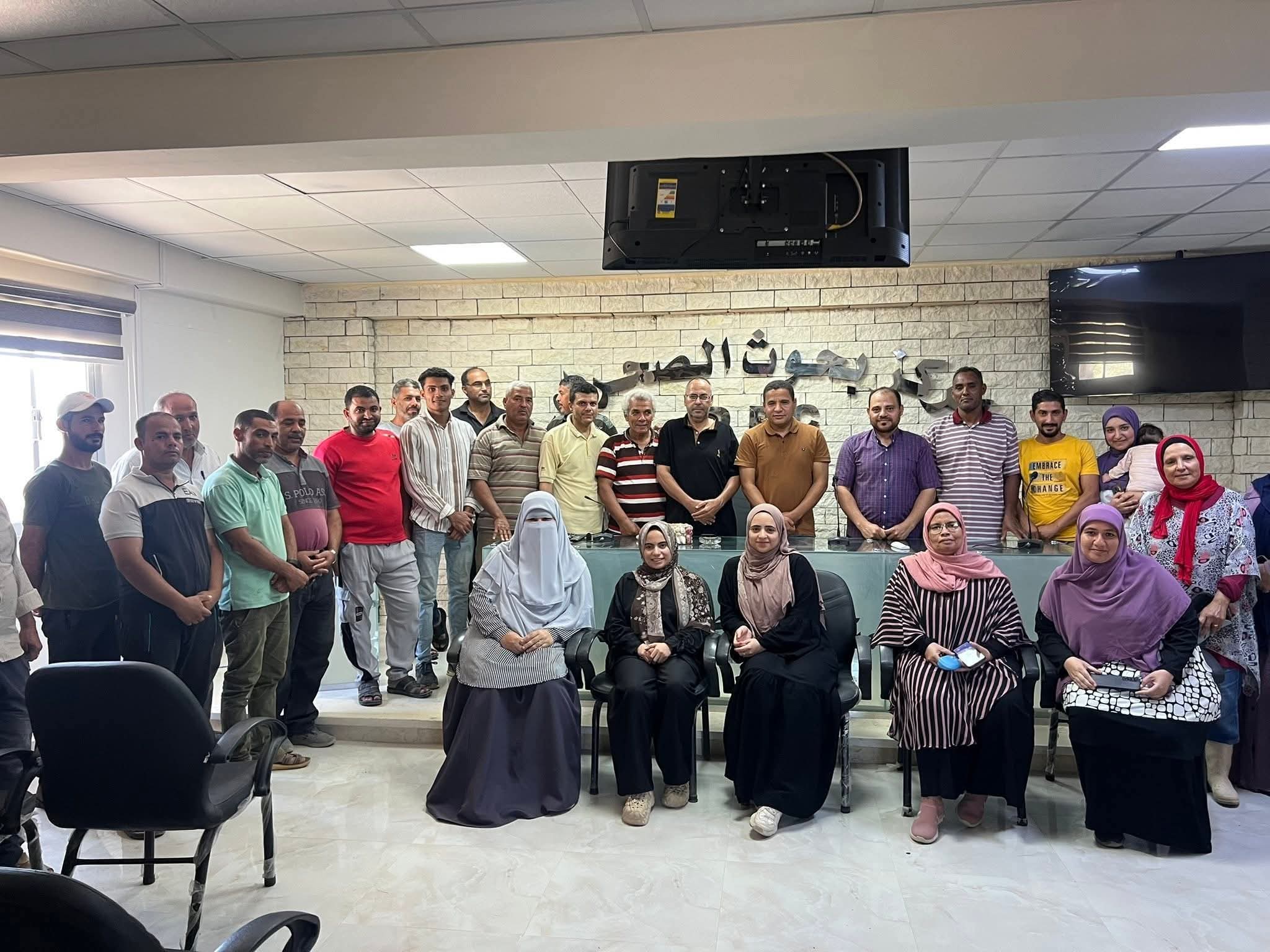 اجتماع شهري ببحوث رأس سدر يعزز الشفافية والعمل الجماعي