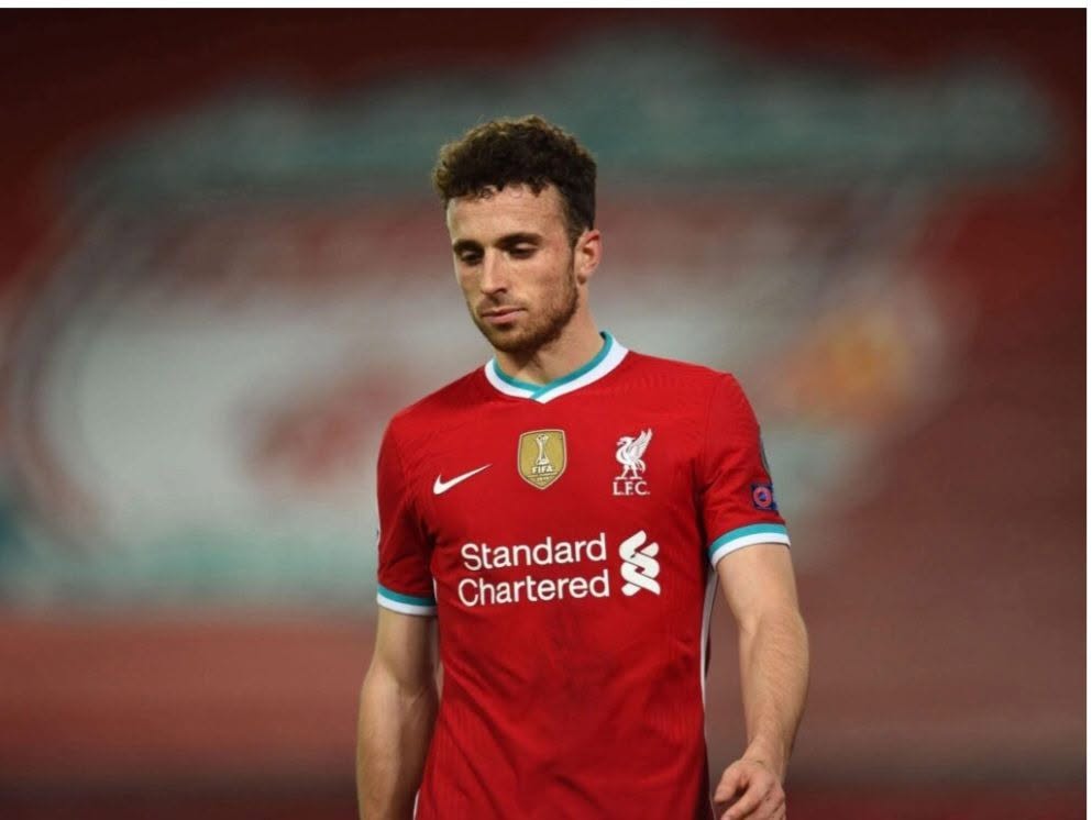 وفاة جوتا لاعب ليفربول الإنجليزي