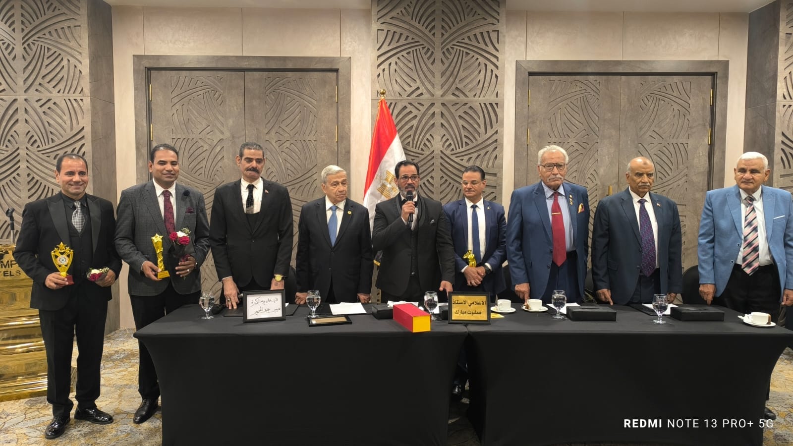 مجلس الإعلاميين الدوليين يحتفل بذكرى انتصارات أكتوبر ويكرِّم أبطال النصر والفنانين المبدعين