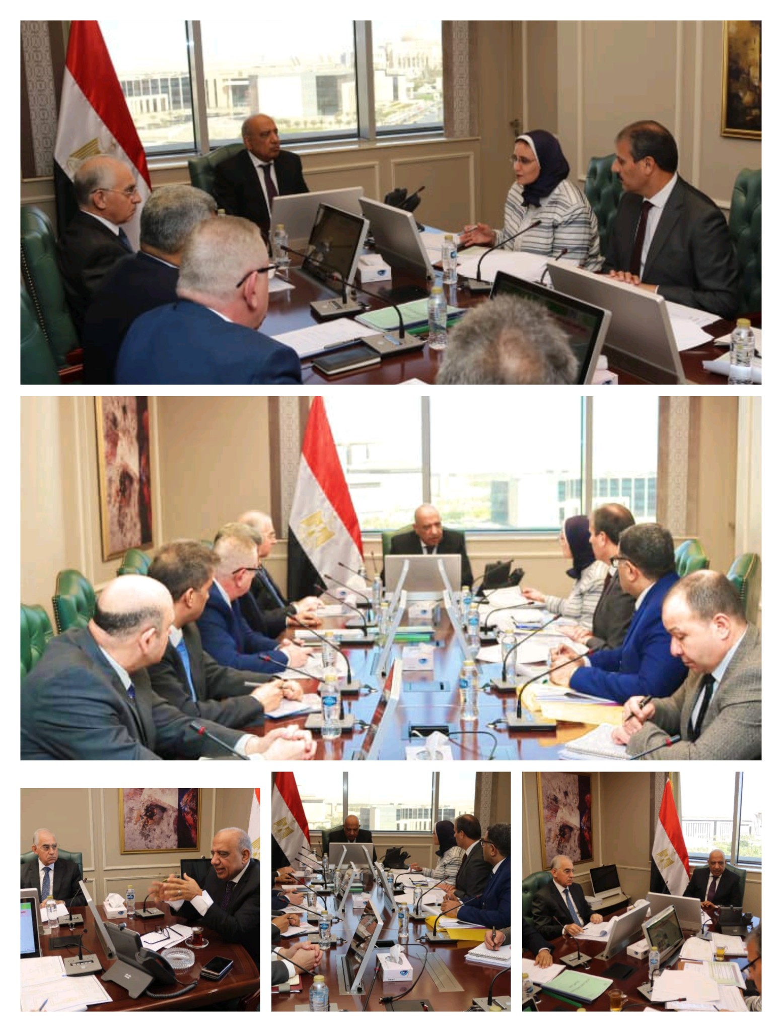 وزير الكهرباء والطاقة المتجددة ومدير عام جهاز مشروعات الخدمة الوطنية يبحثان التنسيق والتعاون والمتابعة التنفيذية لمشروعات التغذية الكهربائية 