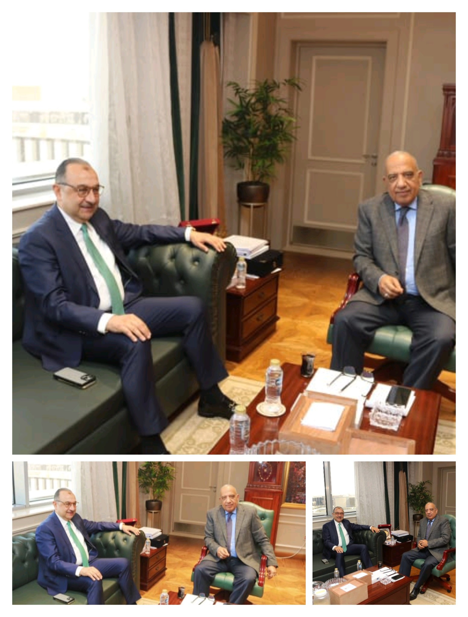 وزيرا الكهرباء والطاقة المتجددة وقطاع الأعمال العام يبحثان التنسيق والتعاون فى مجالات كفاءة الطاقة وترشيد الاستهلاك