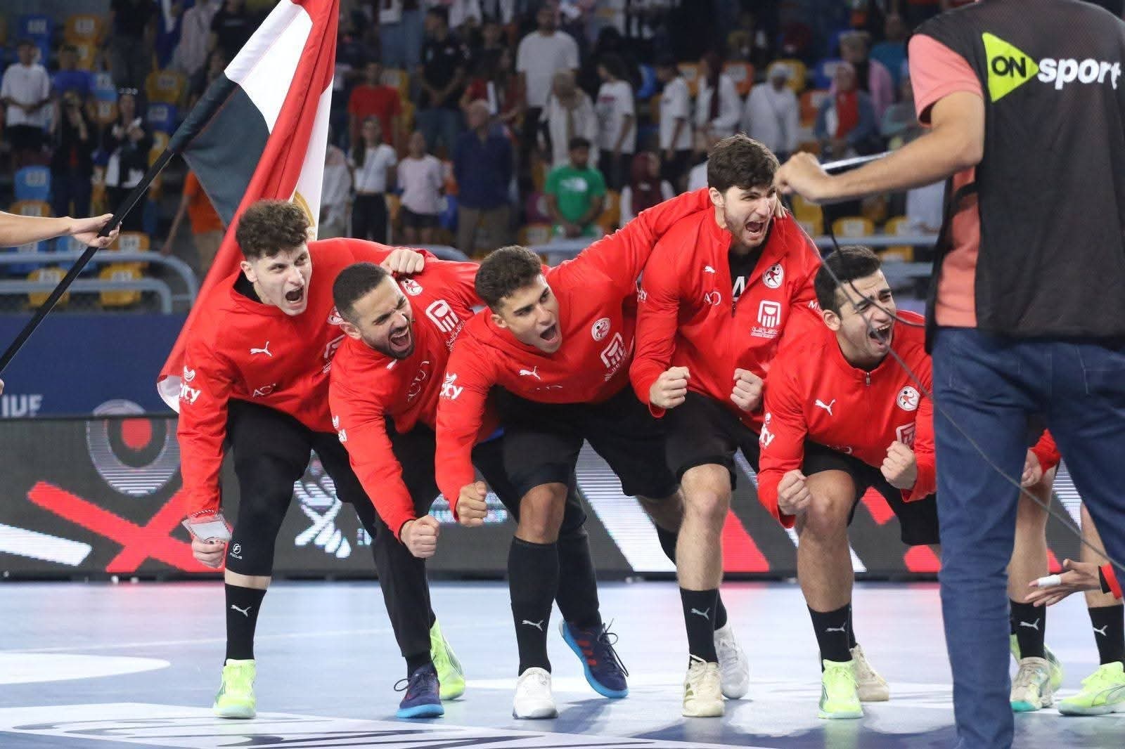 منتخب مصر يكتسح البحرين 36/28 في ثاني مبارياته بمونديال ناشئين اليد