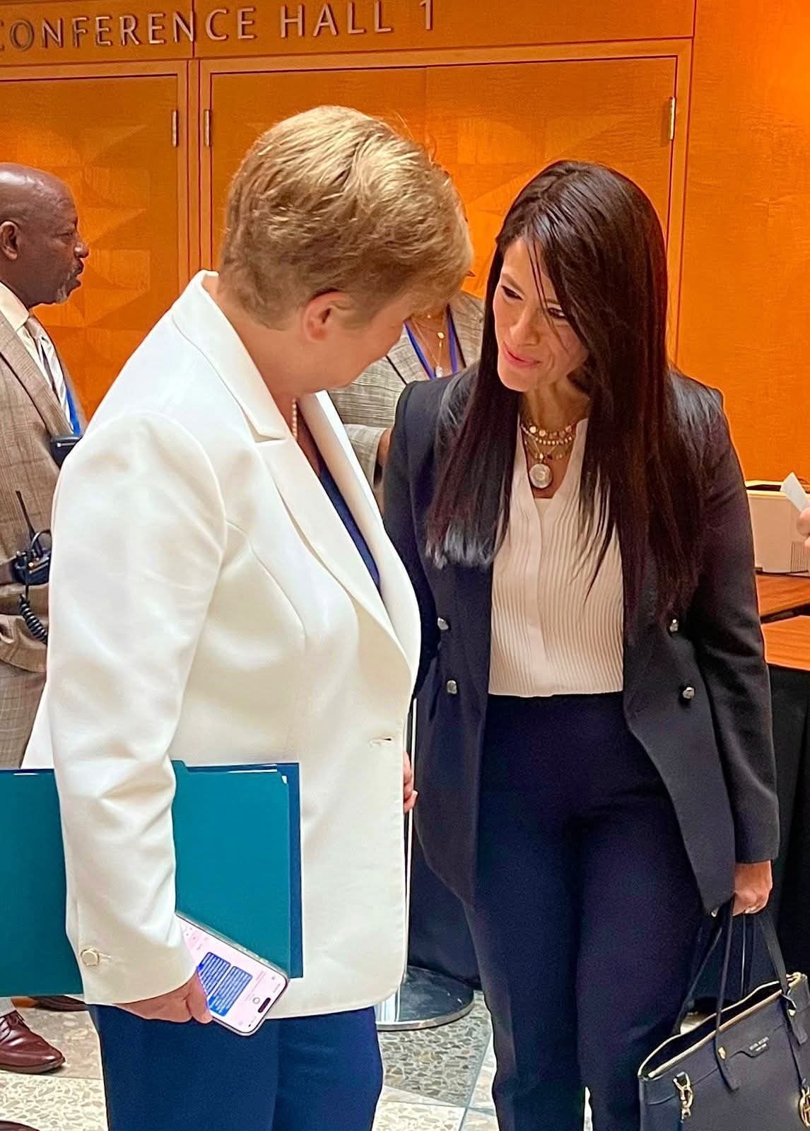 وزيرة التخطيط تُلقي كلمة مصر بالاجتماع الوزاري لمجموعة الـ 24 الحكومية الدوليةالمعنية بالشؤون النقدية والتنمية الدولية (G-24)