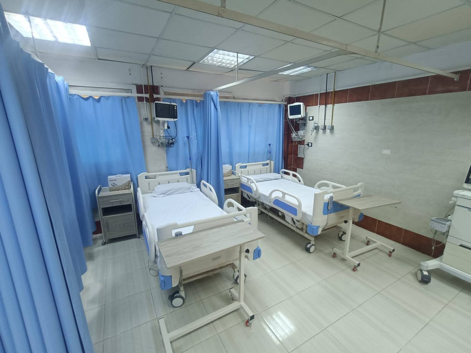 محافظ الجيزة يفتتح توسعات قسم الرعاية المركزة بمستشفى إمبابة العام