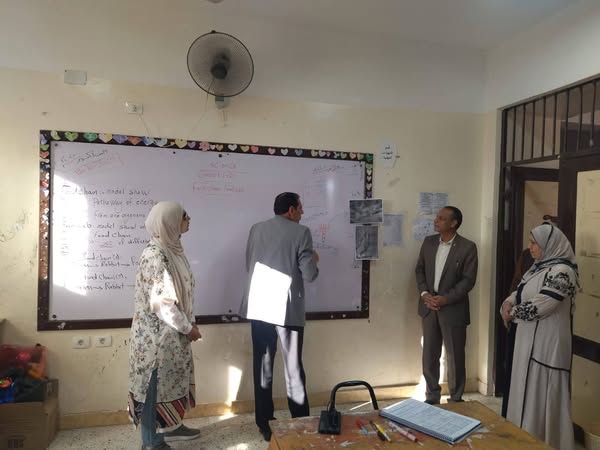 جولات ميدانية مكثفة لمدير تعليم جنوب سيناء لا تهاون في الانضباط والقرائية 