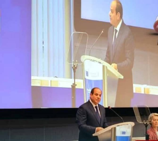 السيسي يعلن إطلاق المنصة المصرفية الأوروبية للاستثمار لدعم الشراكة الاقتصادية بين مصر وأوروبا