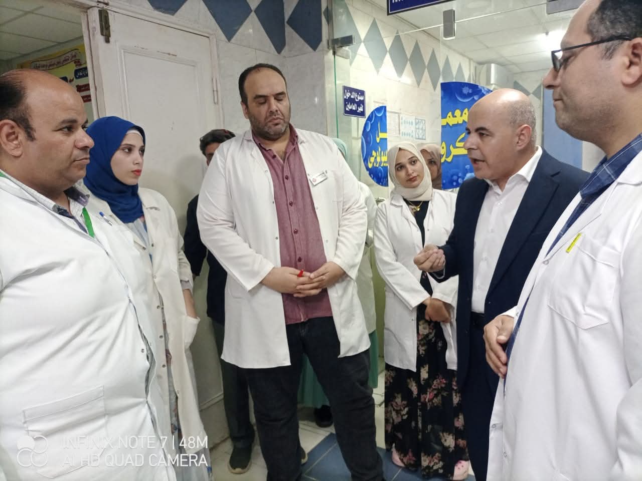 صحة الشرقية: ابو شعيشع يتفقد الخدمة بمستشفى أبوحماد المركزي