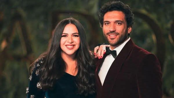 ربنا يسهل ان شاء الله .. حسن الرداد يؤكد خبر حمل إيمي سمير غانم للمرة الثانية