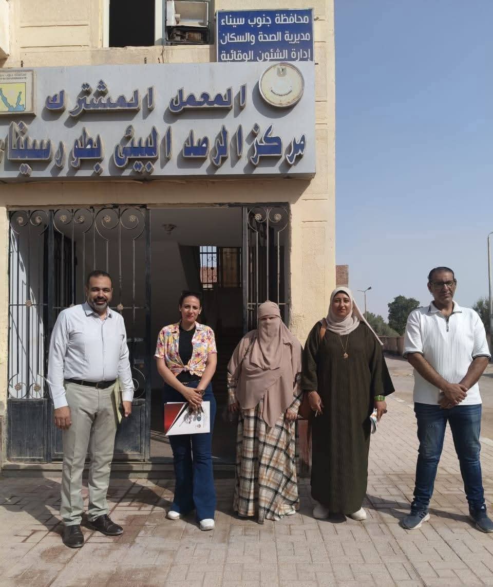 صحة جنوب سيناء تتابع سير العمل وتطبيق معايير الجودة ومكافحة العدوى بالمعمل المشترك بطور سيناء