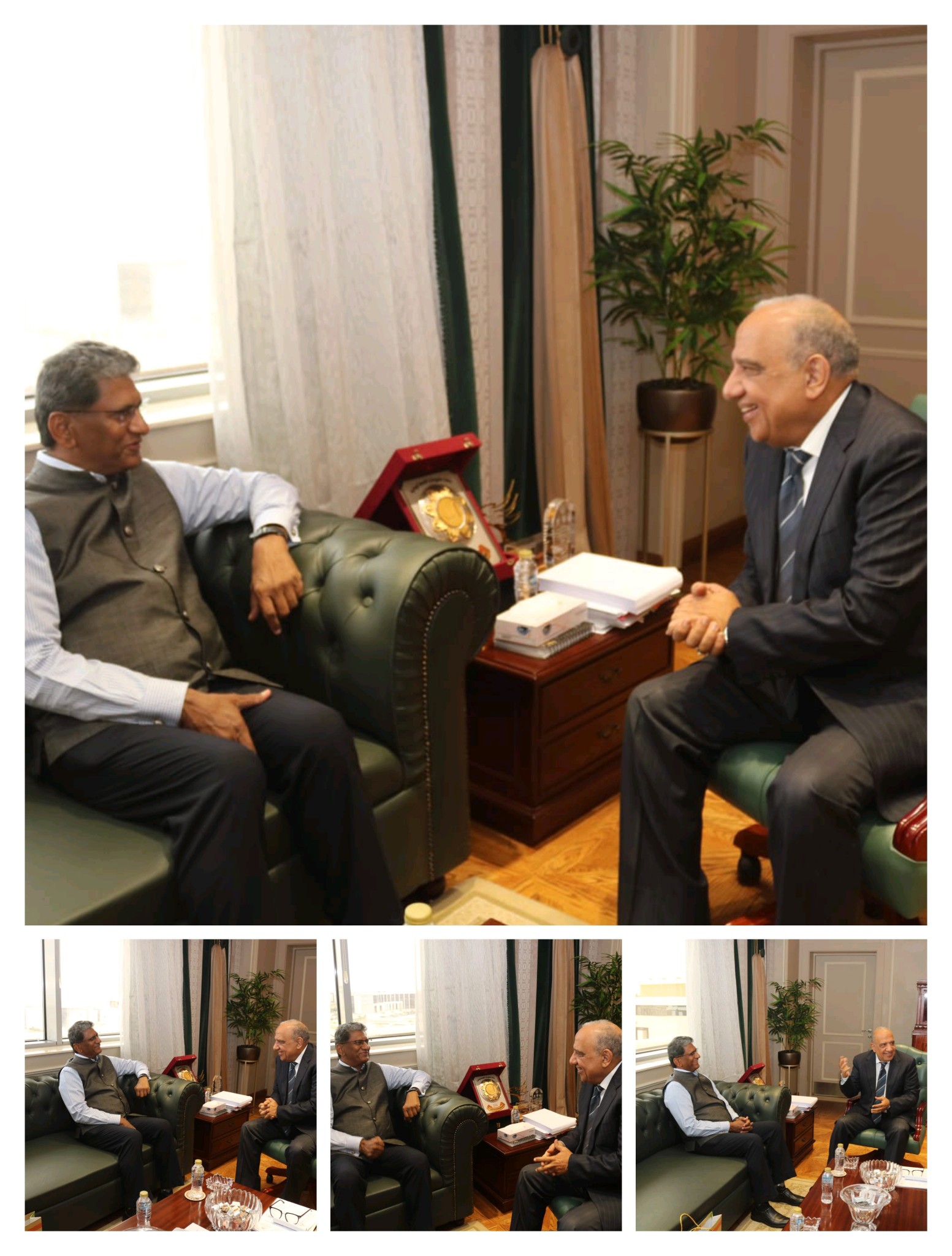 وزير الكهرباء والطاقة المتجددة يستقبل سفير الهند لدى القاهرة لبحث سبل تعزيز التعاون والشراكة