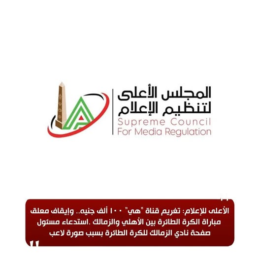 الأعلى للإعلام: تغريم قناة 