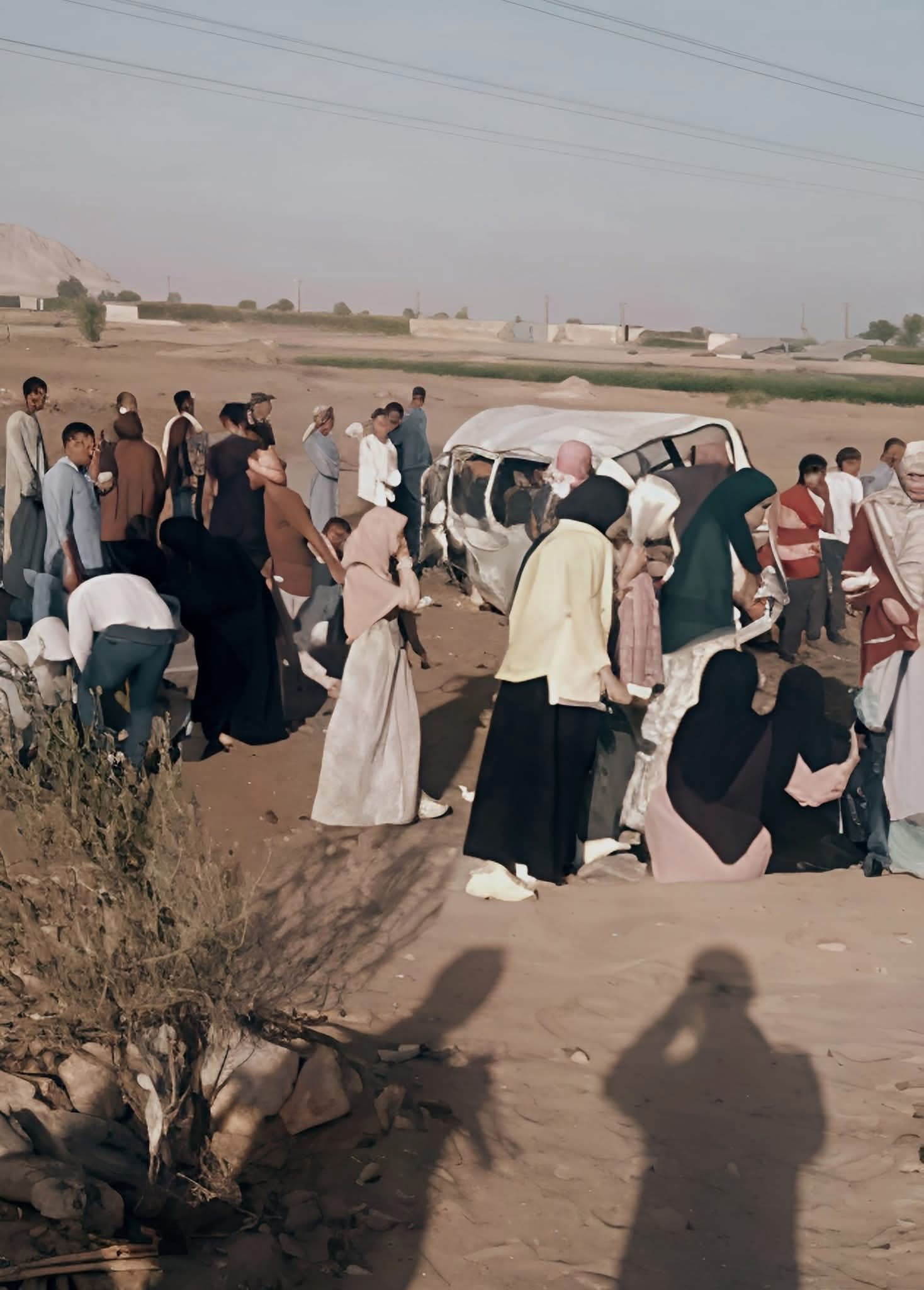 حادث مروع على طريق جهينة الكوامل يسفر عن 14 إصابة ووفيات بين طلاب