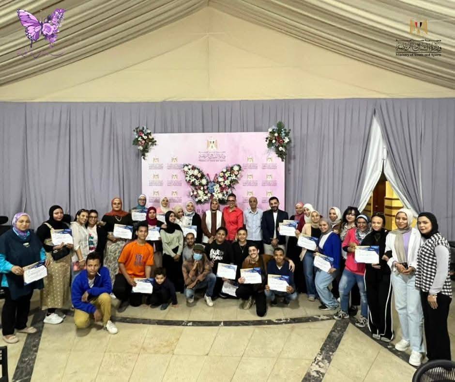 وزارة الشباب والرياضة تنهي تدريب 100 متدرب ضمن برنامج 