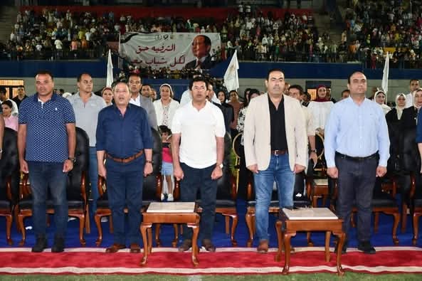 وزير الشباب ومحافظ بورسعيد يشاركان 