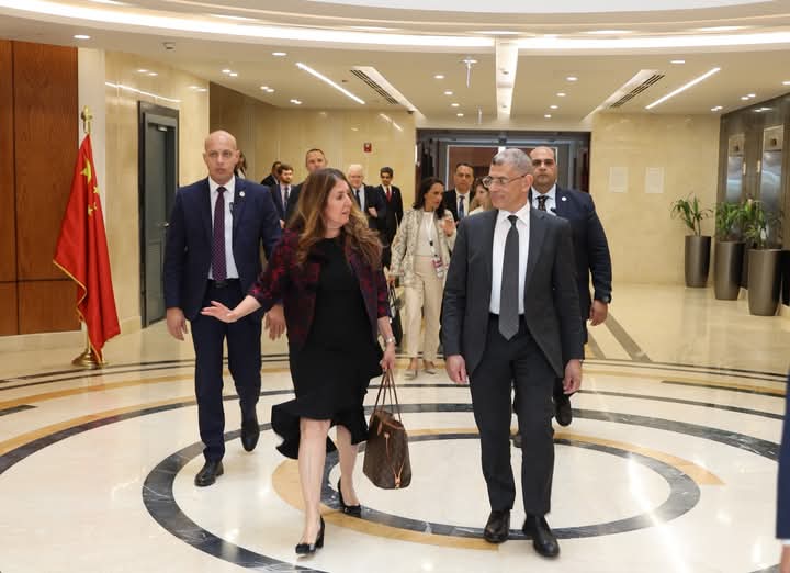 الرئيس التنفيذي لوكالة الفضاء المصرية يستقبل السفيرة الأمريكية