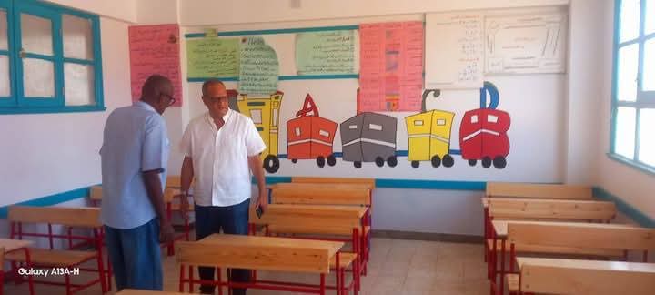 جوله ميدانية لوكيل وزاره التعليم باسوان داخل مجمعي الصداقه الجديده