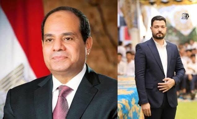 عماد الريفي يهنئ فخامة الرئيس السيسي بحلول عيد الاضحي المبارك