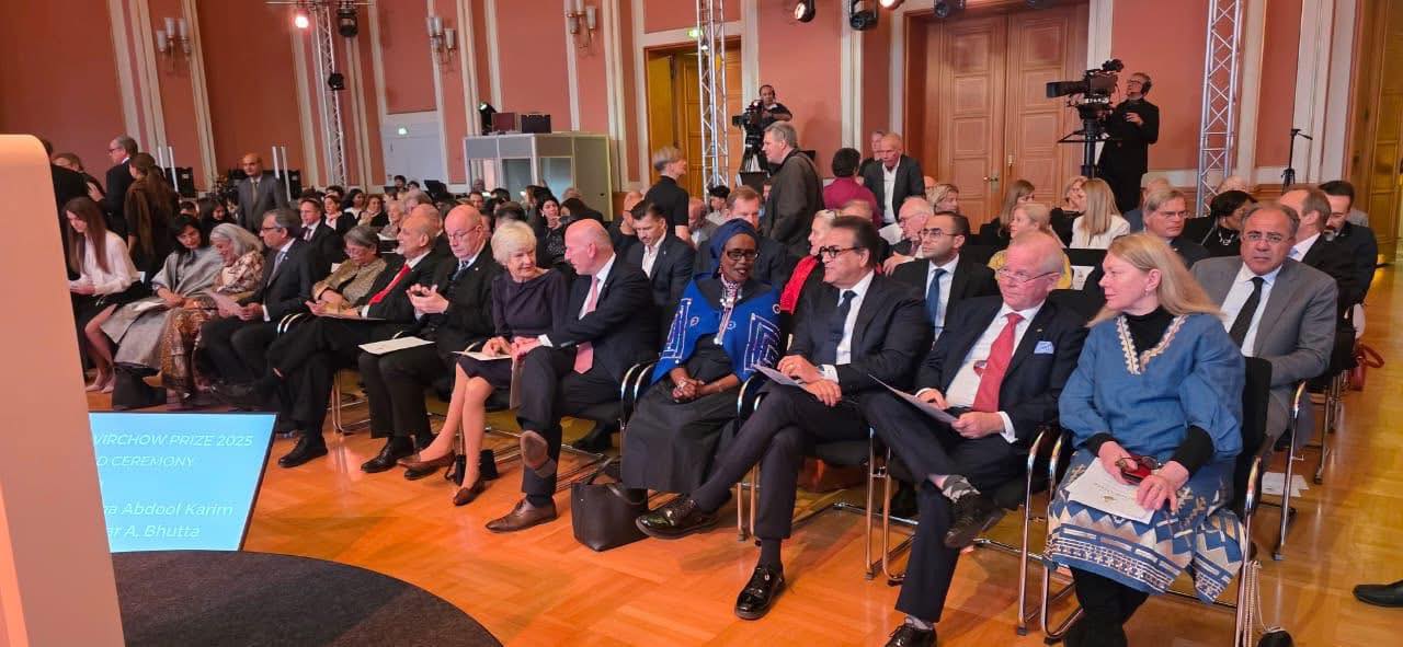 نائب رئيس مجلس الوزراء وزير الصحة يشهد حفل توزيع جائزة فيركو للصحة العامة ببرلين