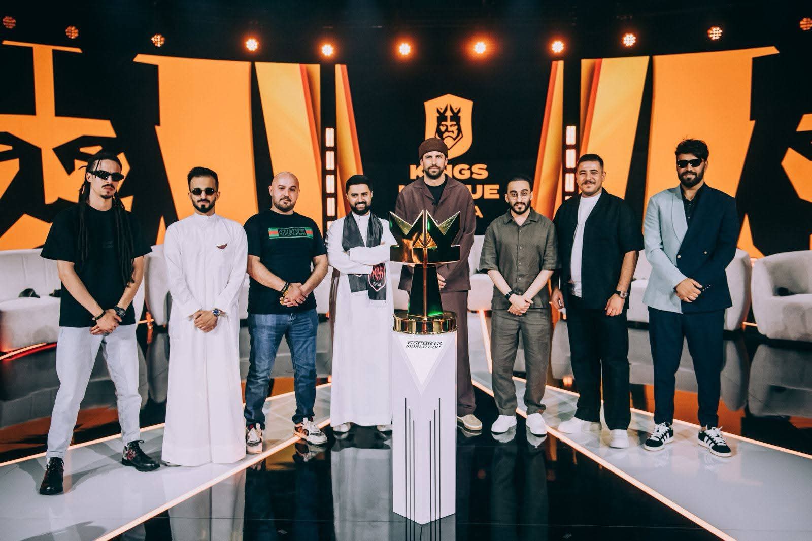 دوري الملوك يشعل موسم الرياض مع انطلاق ثورة كرة القدم بقيادة صناع المحتوى جيرارد بيكيه 