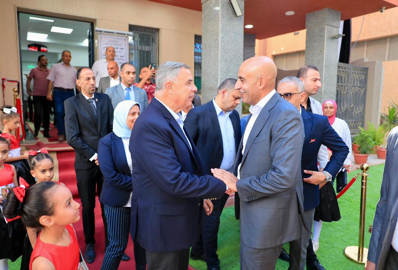 وزير التربية والتعليم ومحافظ الإسكندرية يفتتحان إدارة المنتزه أول التعليمية
