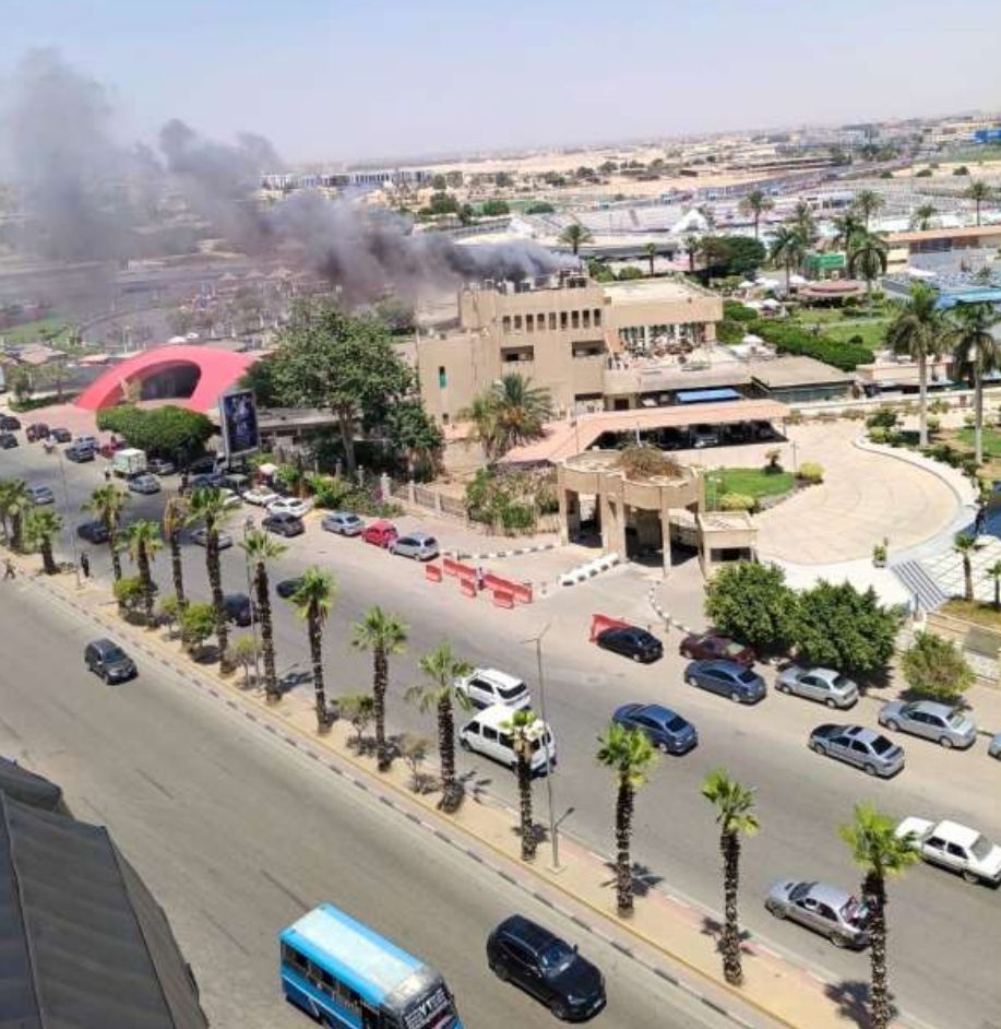 عاجل .. اندلاع حريق داخل النادي الأهلي بمدينة نصر