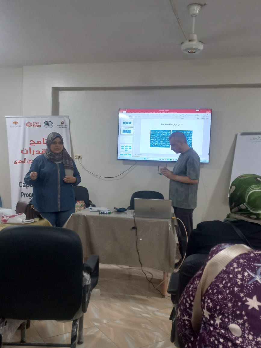 كير مصر تقيم ورشة عمل عملاقة بالجمعية المصرية للتنمية الإنسانية بسوهاج بعنوان القبول المجتمعى