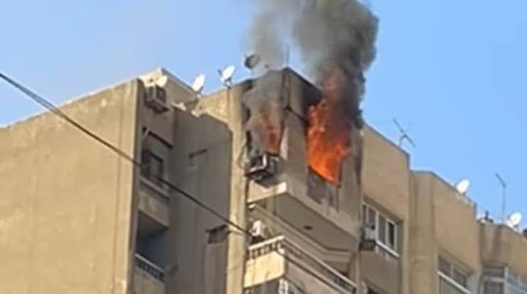 مصرع شخص إثر حريق شقة سكنية فى دار السلام